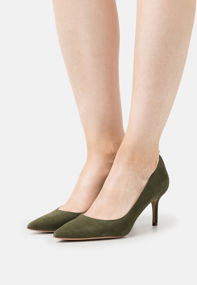 Escarpin Cuir Lanette Noir - Talons Classiques Gabor | Exclusif